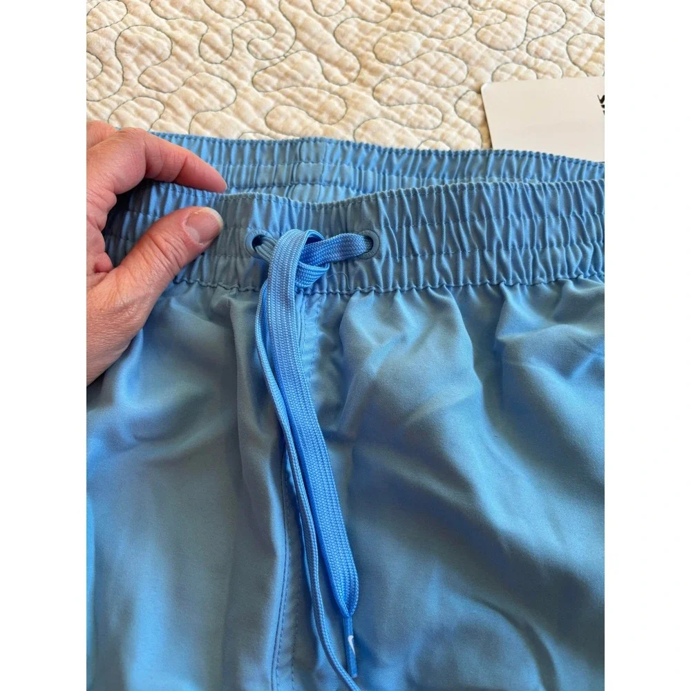 Nike Mens‎ Swim Trunks Light Blue Size XL